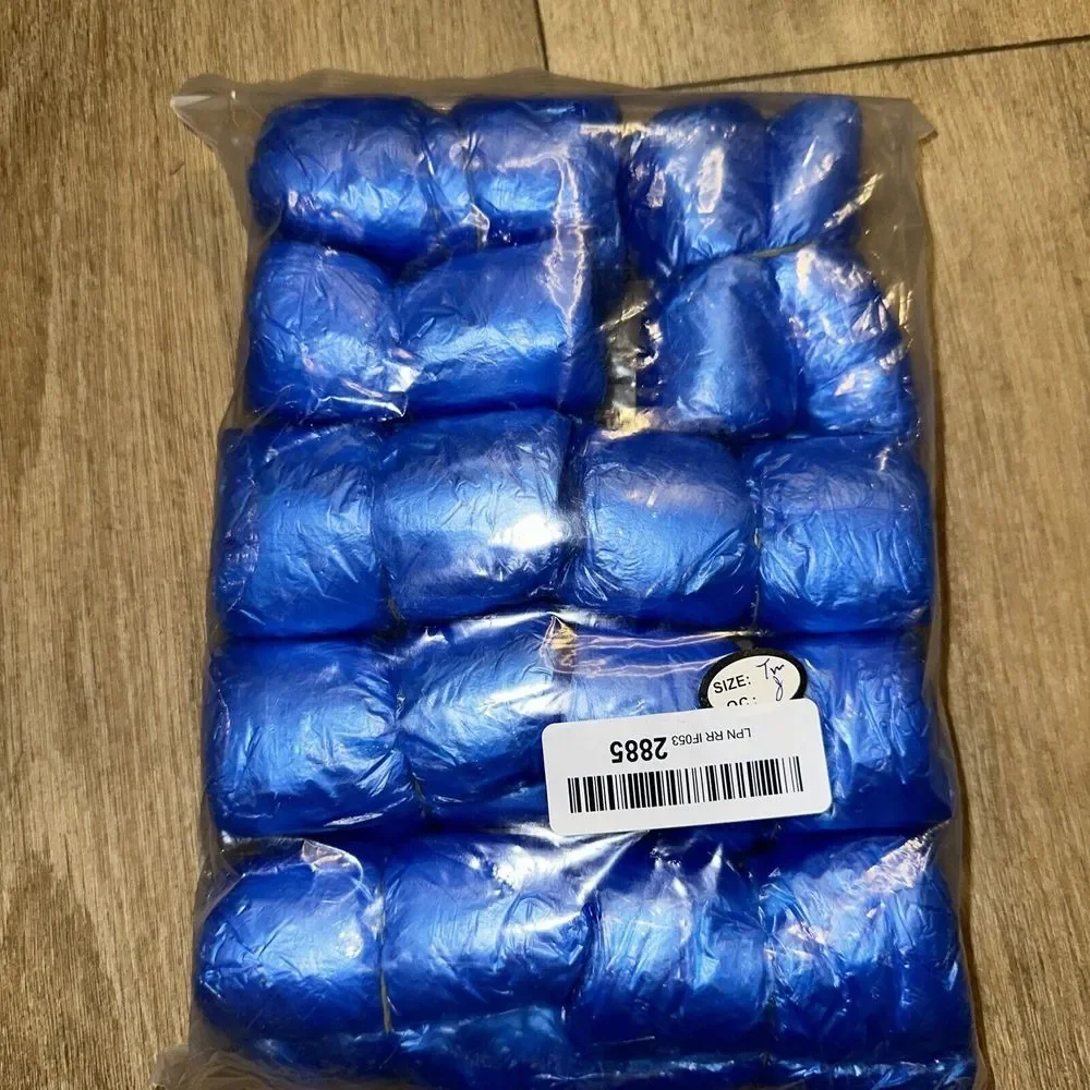 LCPCX Disposable‎ Shoe Covers PE Plastic Special For Shoe Cover Disp 100 Pcs OS